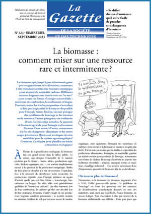 Lien vers le dernier numéro de Réalités industrielles